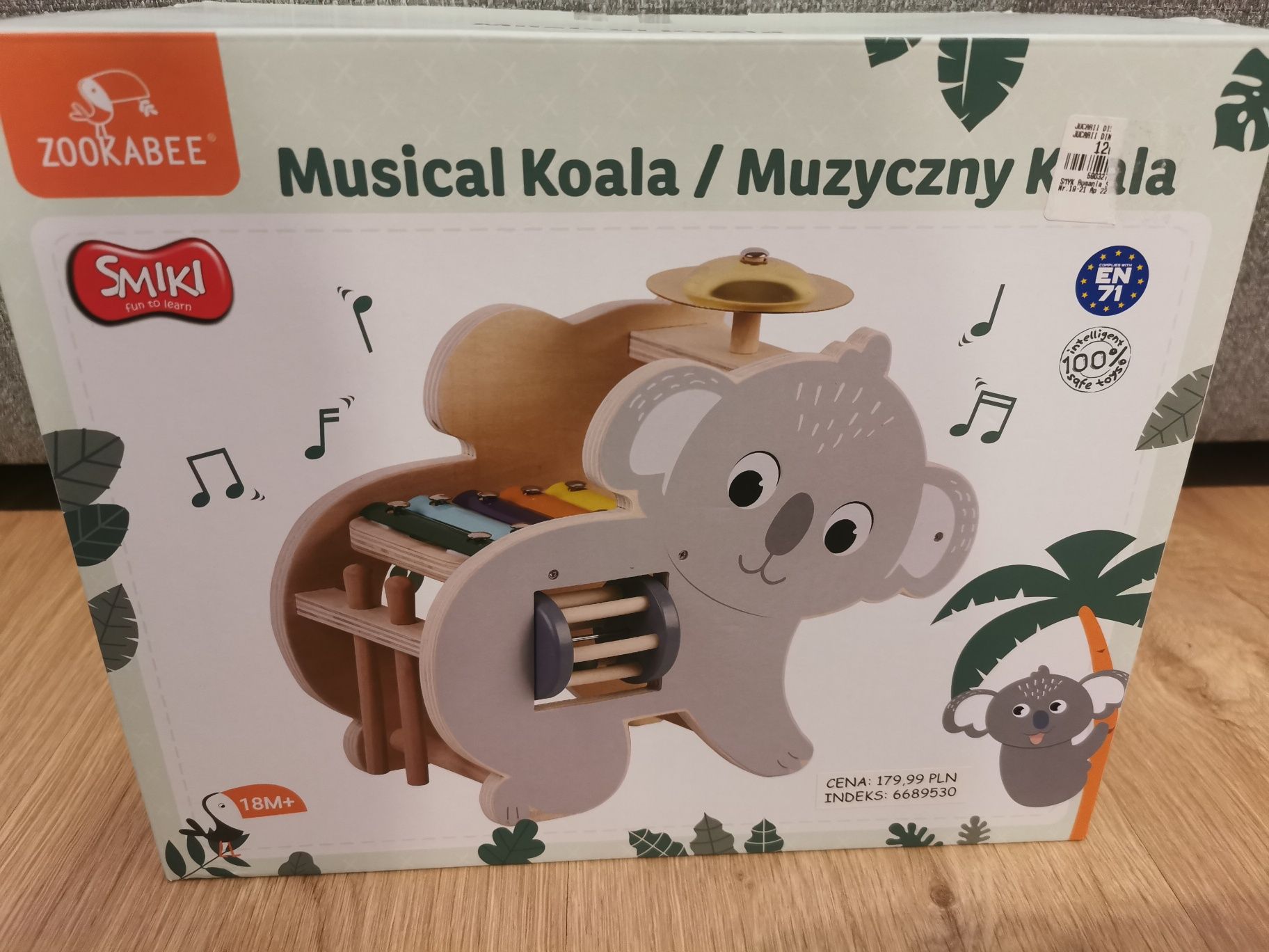 Jucarie muzicala lemn Smyk all for kids