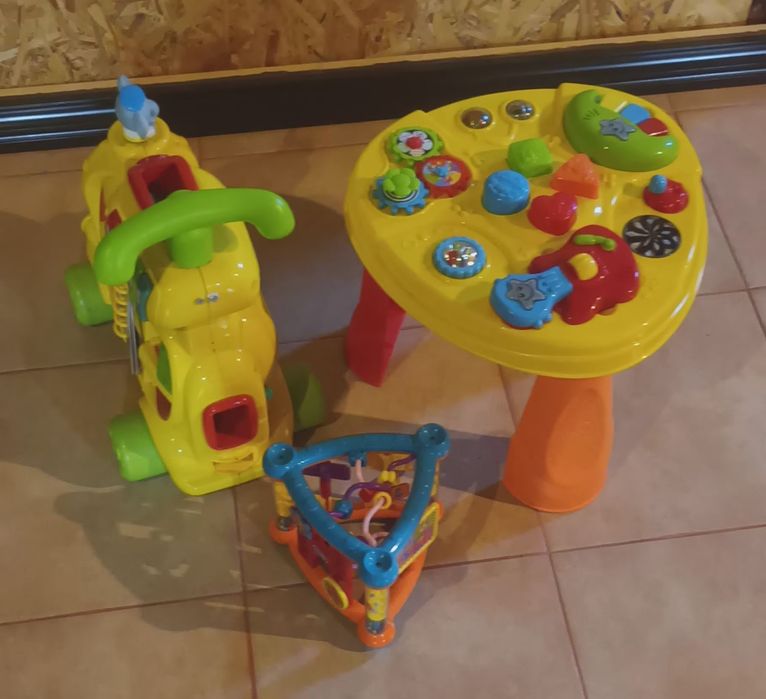 Set:Masuta activități, antemergator,joc multifunctional