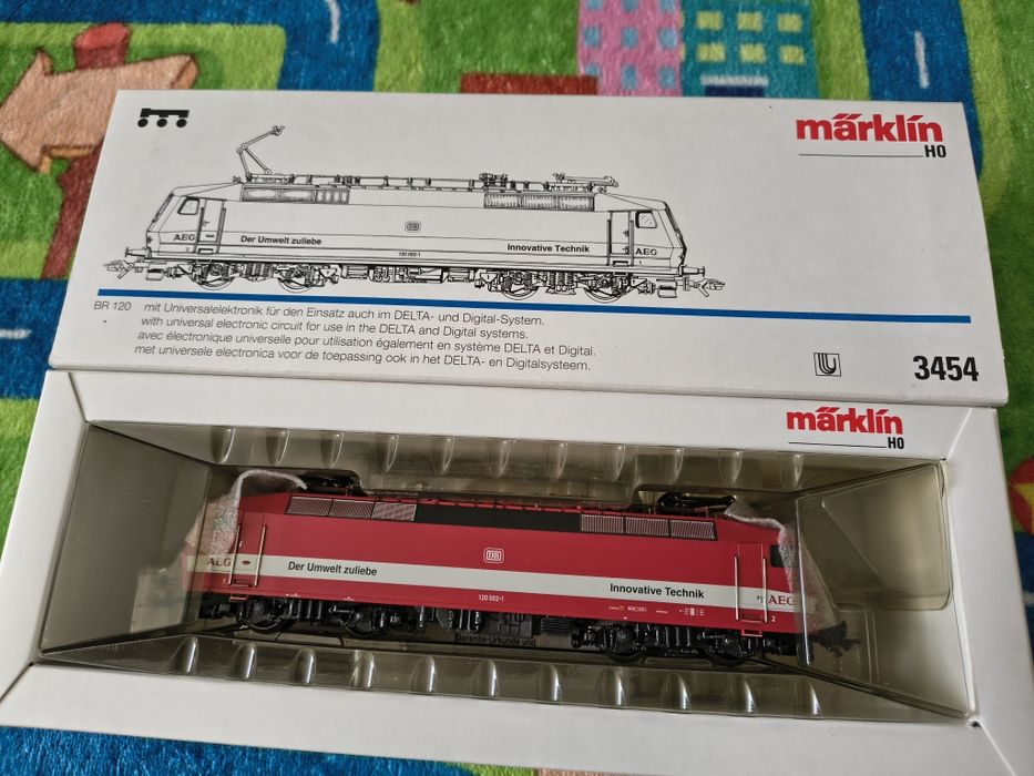 Locomotiva trenuleț marklin 3454 AC full box