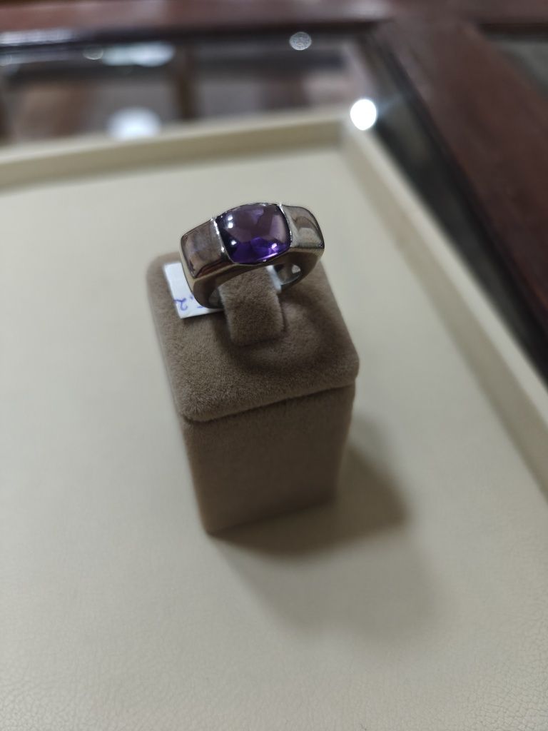 Inel ametist aur 18k 7.96gr marca IL GIOIELLO (R)