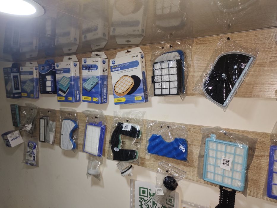 Фильтры для пылесосов.