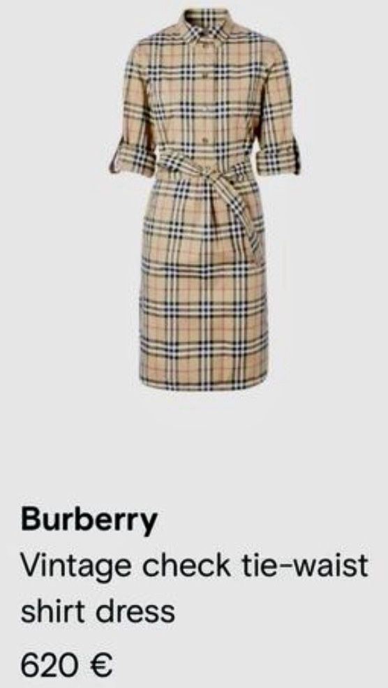 Burberry Оригинална Рокля, купена за 1214лв, продава се 849лв