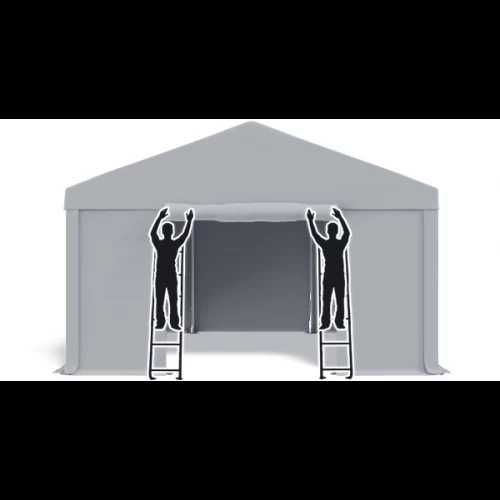 Мобилно хале с размери 8 x 20 x 3 m / 4.46 m - Euroagro