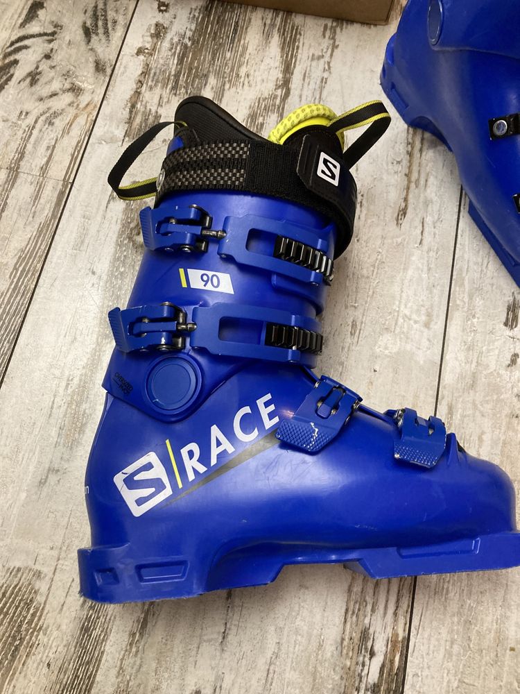 Ски K2 charger jr 144 см и обувки Salomon 24/24.5 alp boots s/race 90