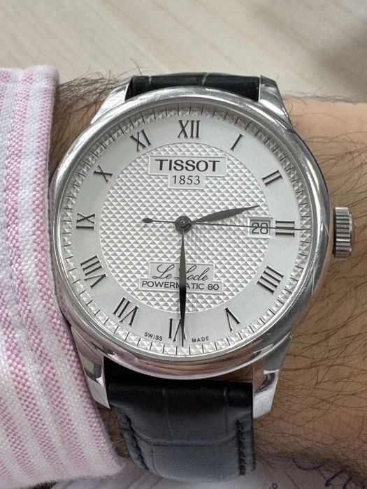 Ceas Tissot Le Locle Powermatic 80 Automatic 39mm curea deploiant