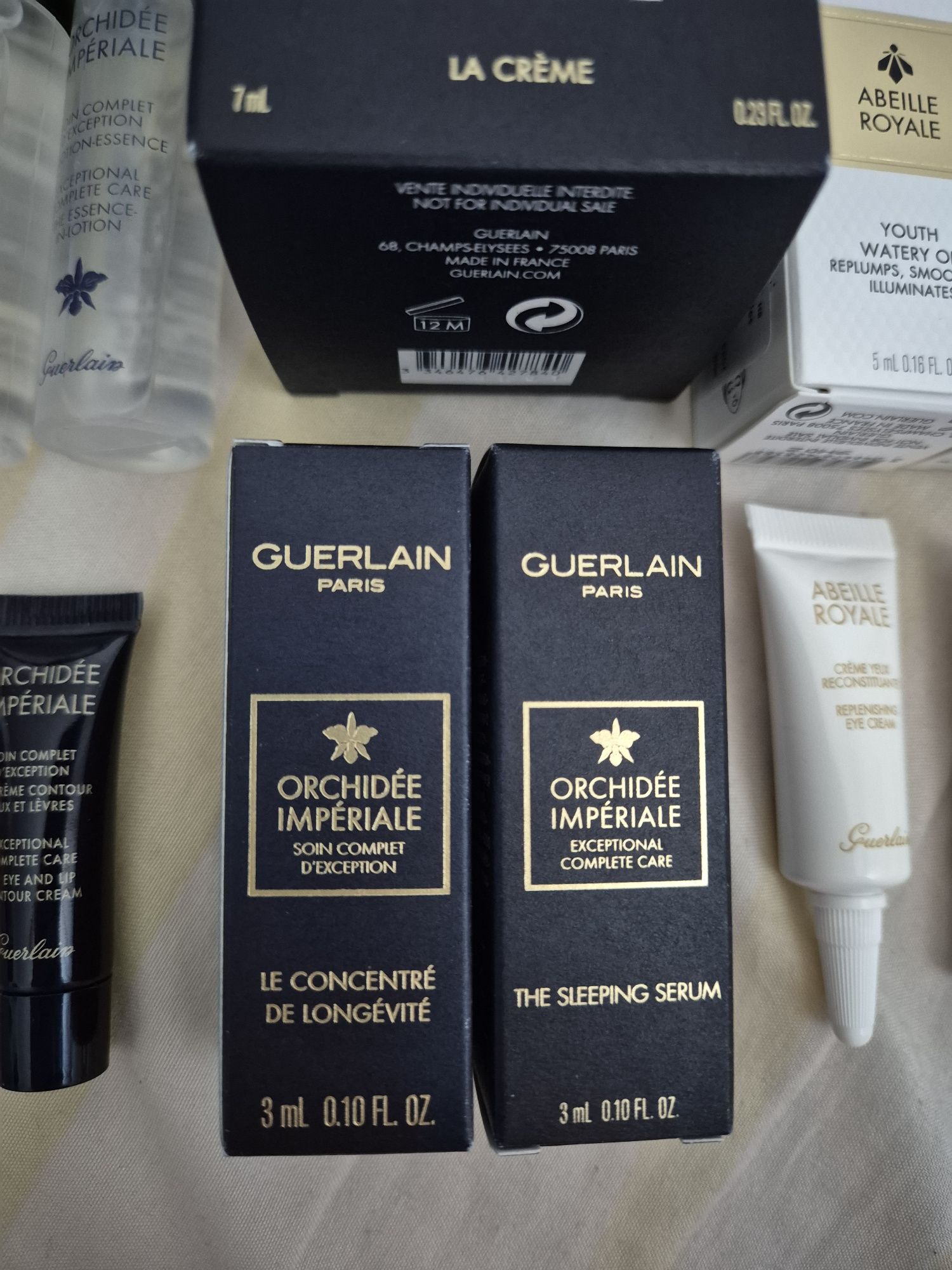 Guerlain Orchidee Imperiale и Abeille Royale