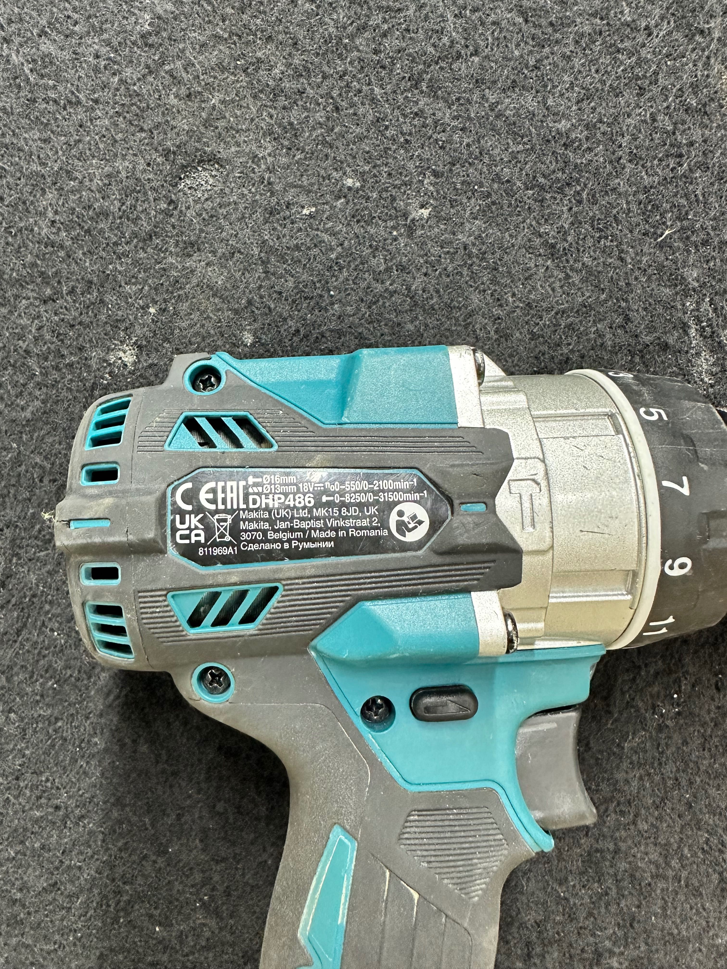 Makita Dhp486 18v безчетков винтоверт