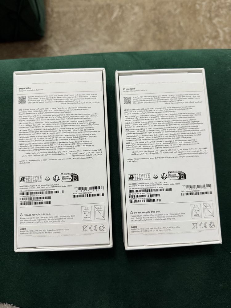 Iphone 16 pro 128GB  2 броя