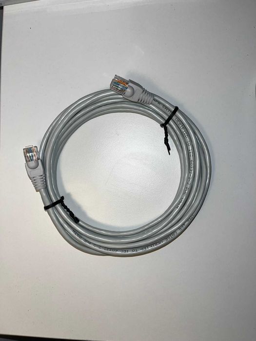 Cablu internet UTP CAT5e CCA, lungime 10m, sertizat