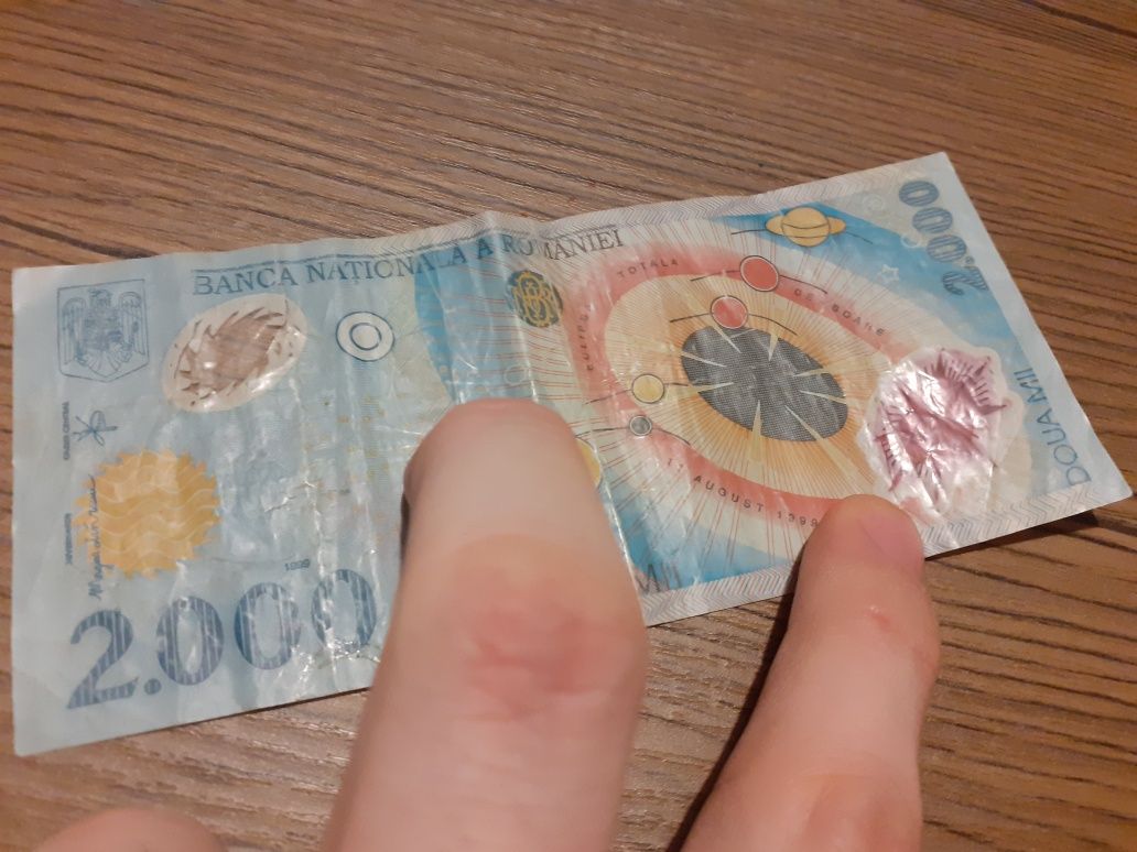 Vând monedă 100 lei şi bancnotă 2.00 din 1994