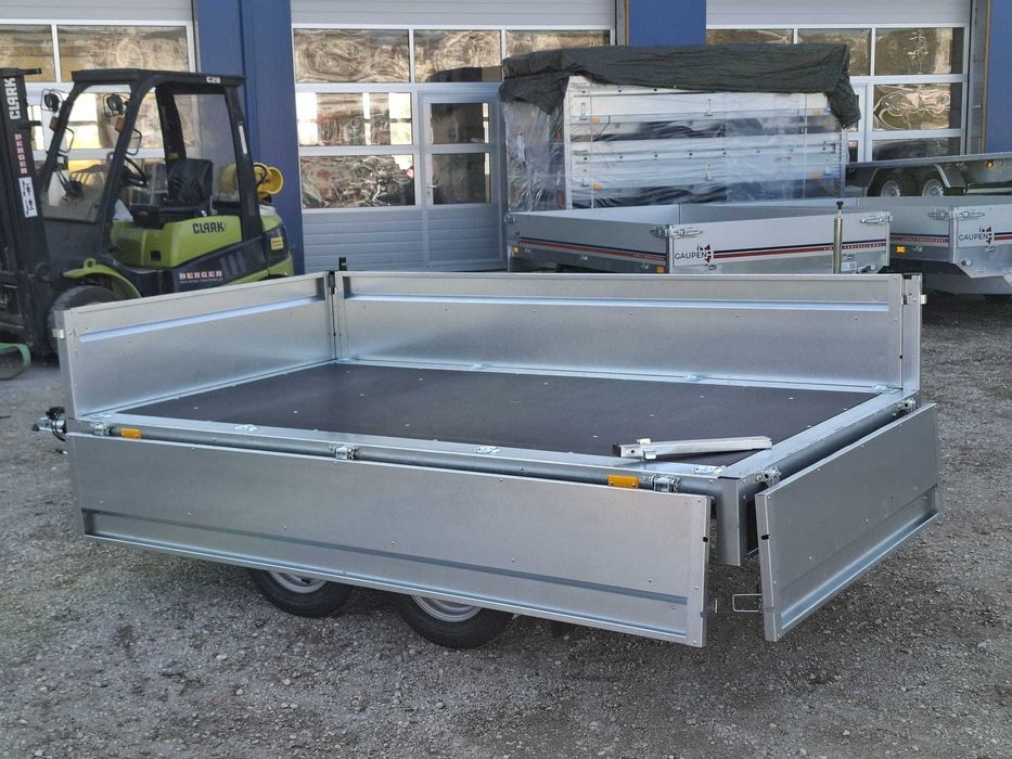 НОВО ремарке 750кг СЪС СПИРАЧКИ Neptun Nordica N07-263 2KPS