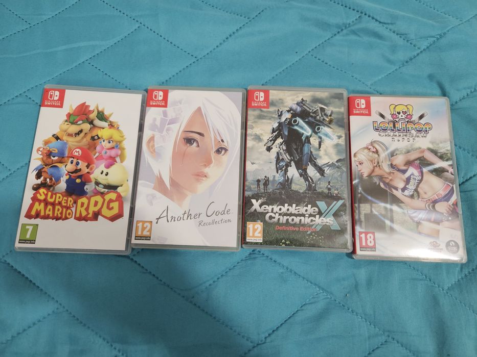 Игри за Nintendo Switch - Super Mario RPG, Another Code, Xenoblade...