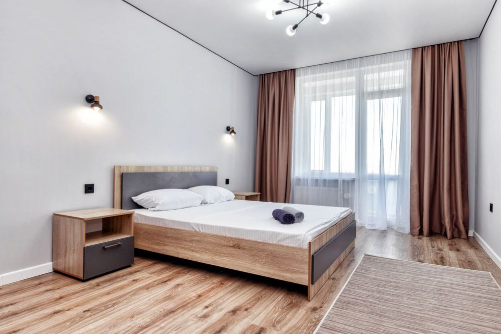 Комфортная евро двухкомнатная квартира в ЖК «Sezim Qala. Baqyt Towers»