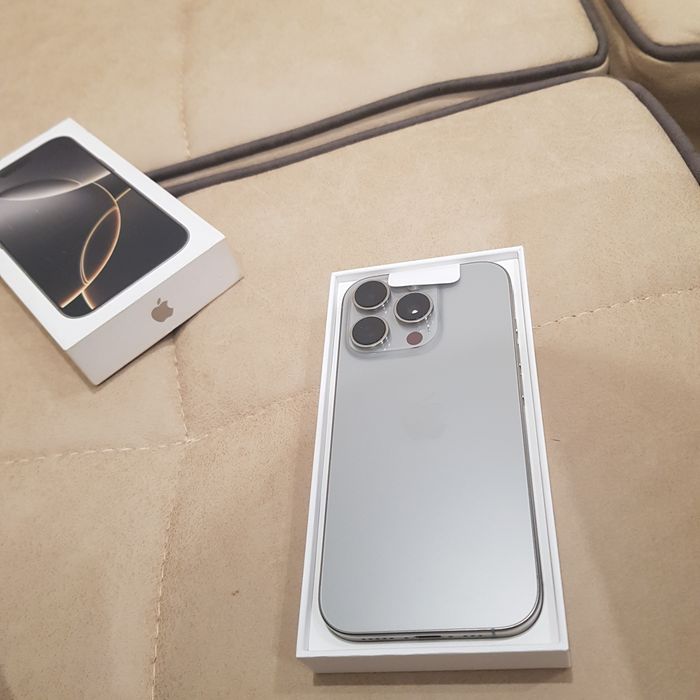 Iphone Ayfon Apple 16 pro 256 100% 50 sikil