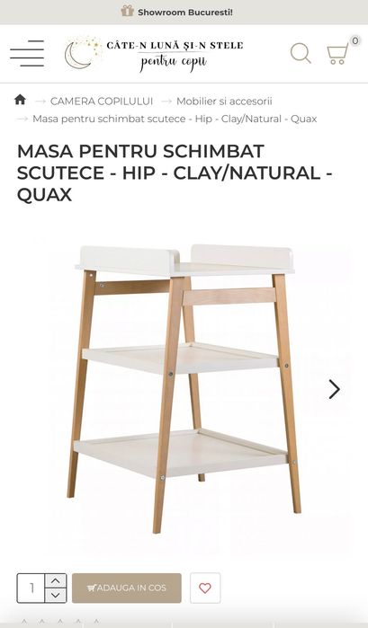 Masa pentru schimbat scutece