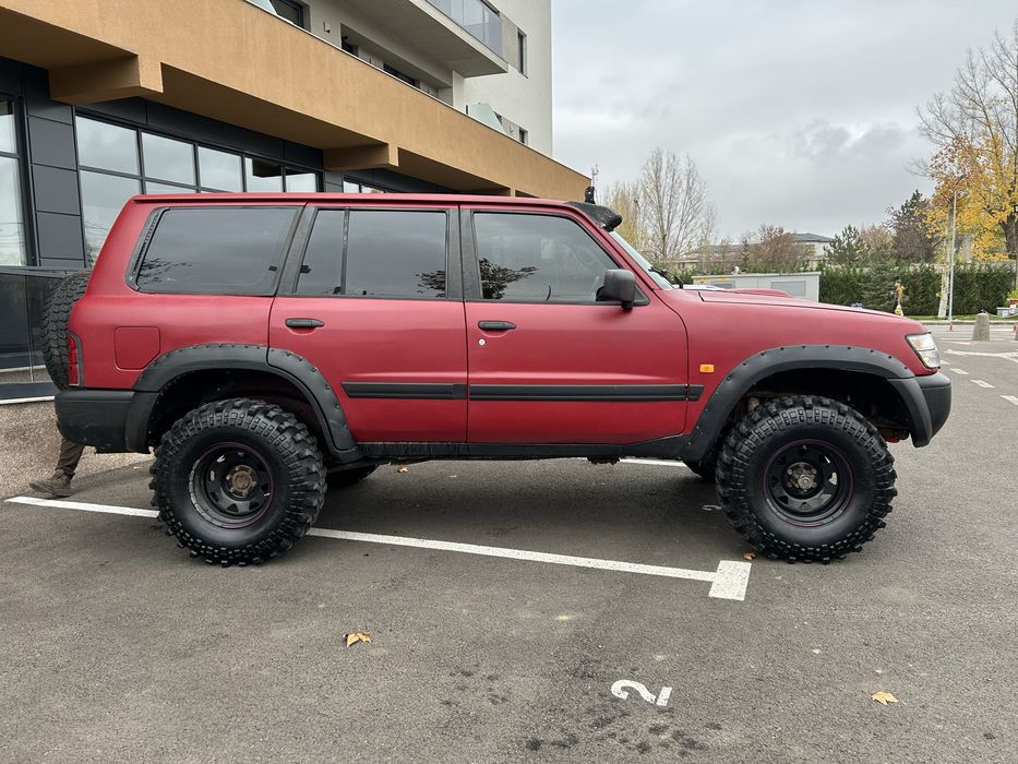 NISSAN Patrol m57//Piele//Silverstone//Troliu