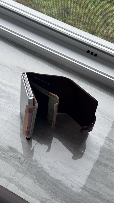 Portofel piele naturala, card-holder slim original Secrid