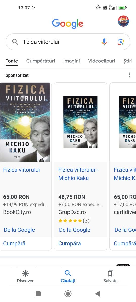 Fizica viitorului Michio Kaku