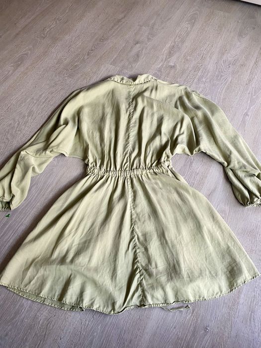 rochie ZARA cu maneci bufante