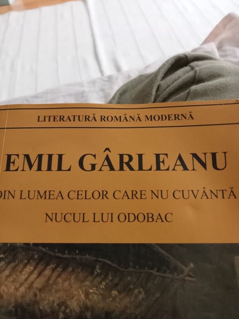 Din lumea celor care nu cuvântă Nucul lui Obodac