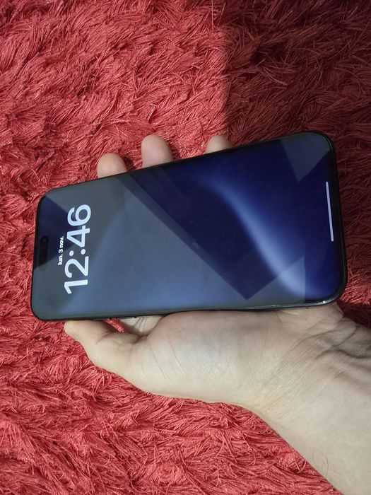 -Iphone 15Pro Max, ca Nou, 256Gb, 8Ram, Blue Titanium, bat: 87%, irepr