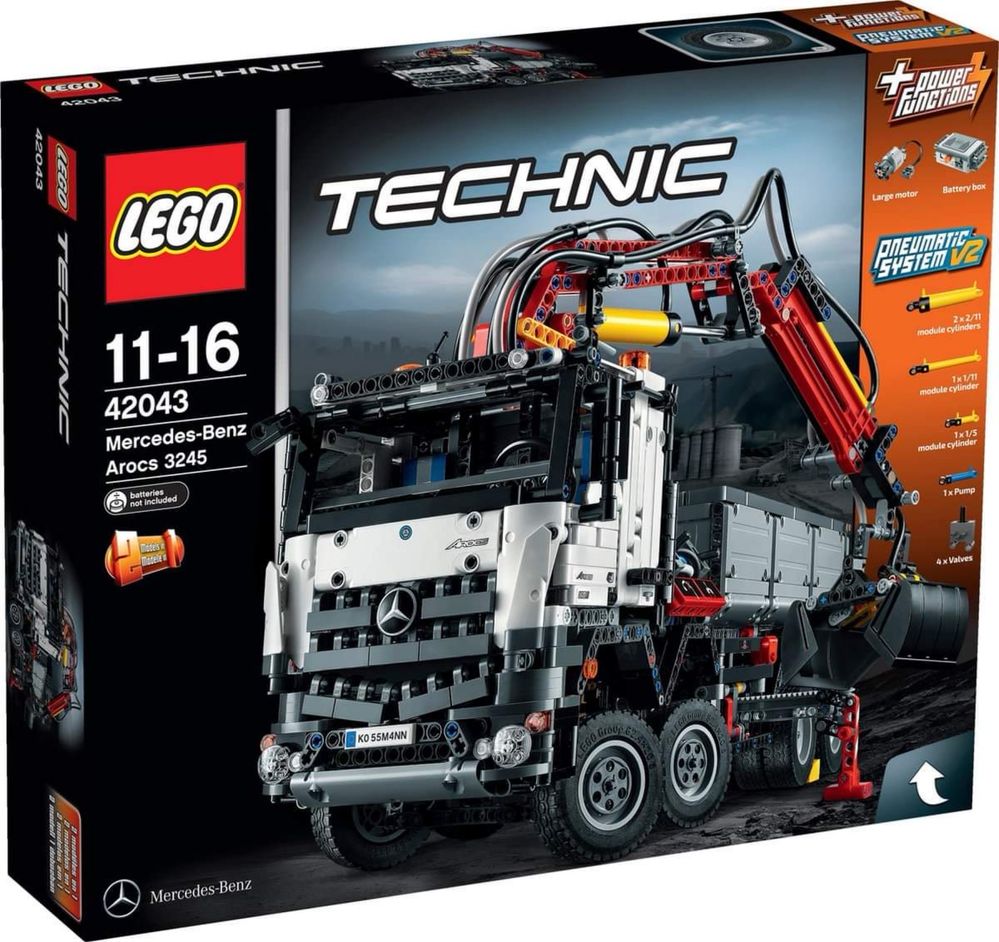 LEGO Technic Mercedes-Benz Arocs(цена за взимане от място)