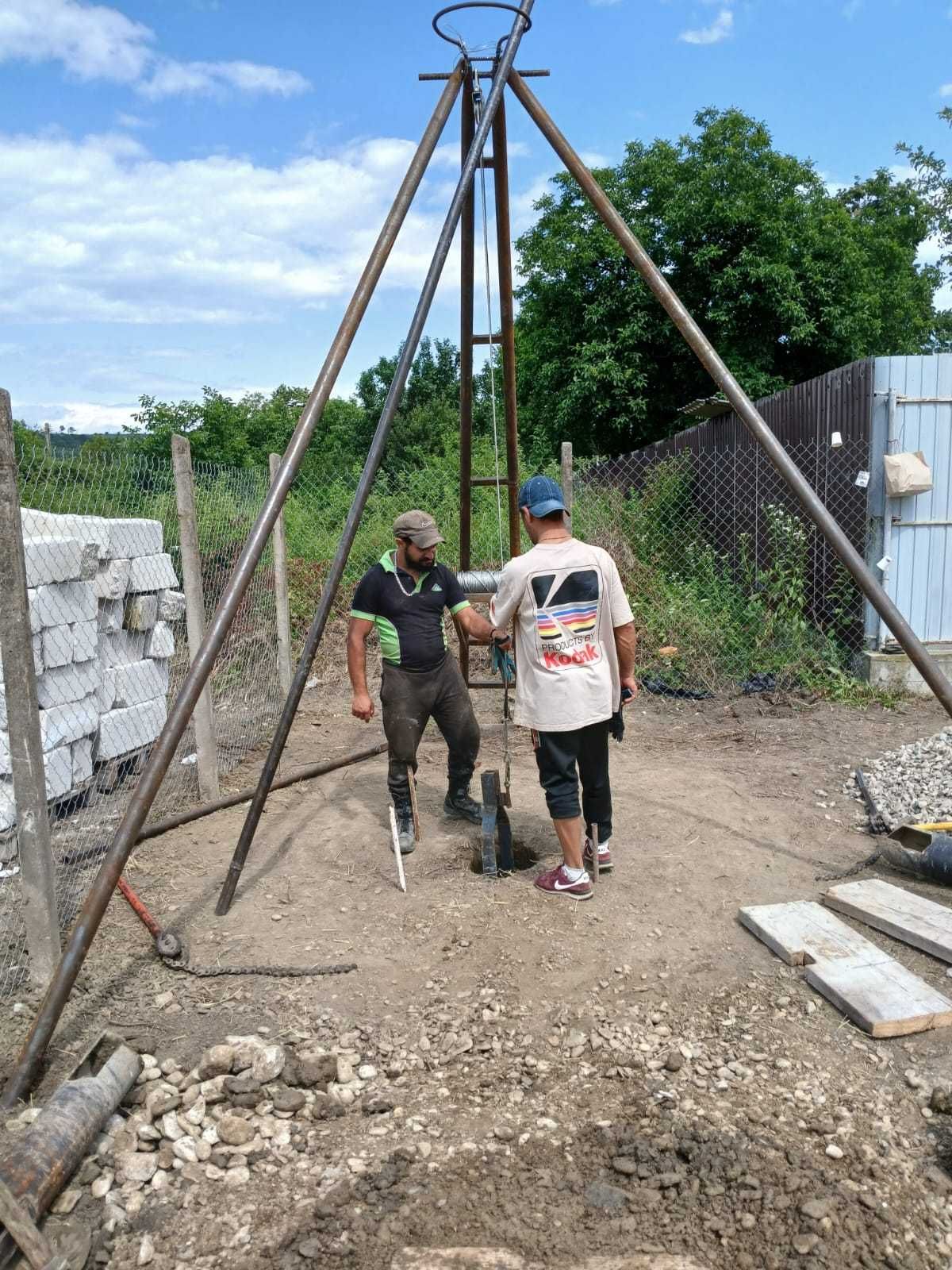 Executăm foraje puțuri in toată țara