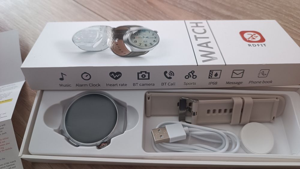 New Smart watch  нов Смарт Часовник  мери кръвна захар глюкоза темпера