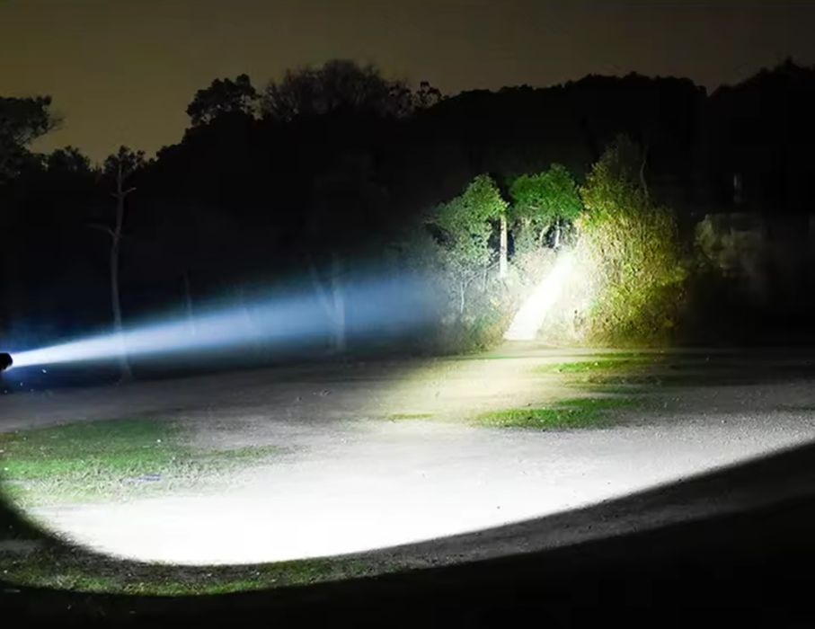 Lanterna tactica LED TIP LASER PM10-TG, 5 moduri de iluminare