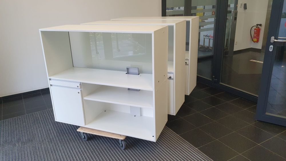 Birouri (mobilier)call center,post lucru Bene birou,Steelcase reglabil