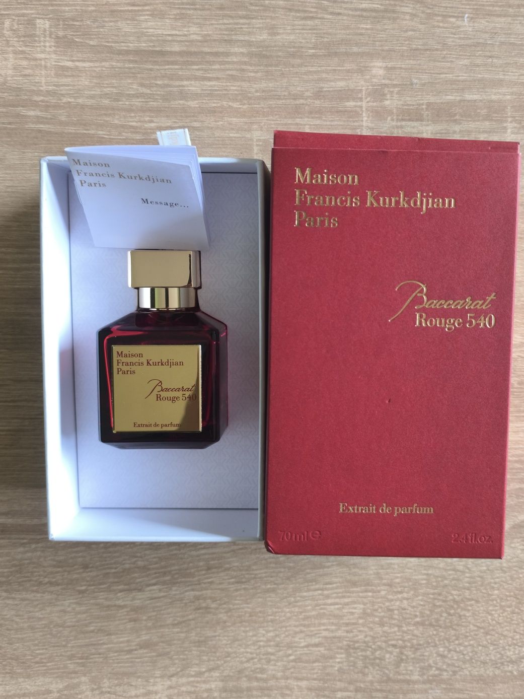 Maison Francis Kurdjian Baccarat Rouge 540 - 70 ml