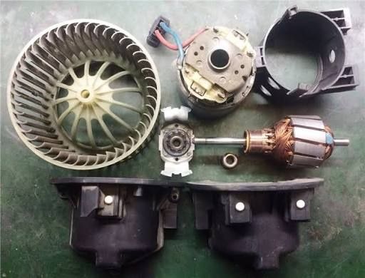 Ремонт моторчика печки вентилятора отопителя салона