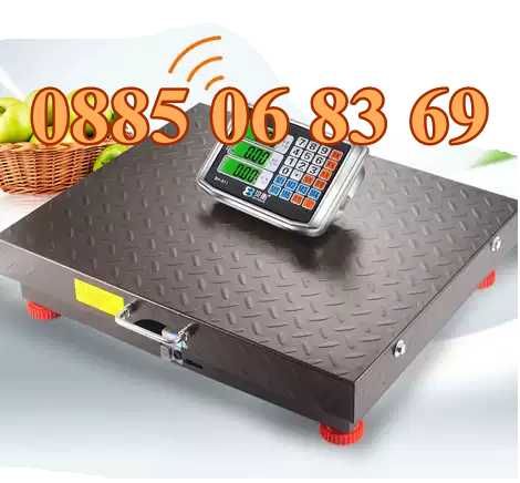 Безжичен кантар до 600 кг, електронна безжична везна до 600 кг