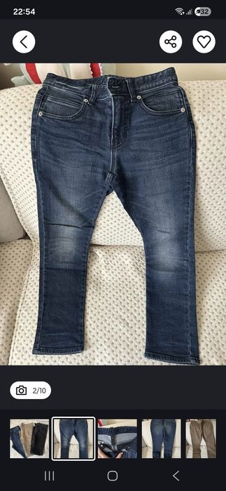 Дънки, панталони и яке Benetton, Okaidi, Zara, LC Waikiki 140-146 см