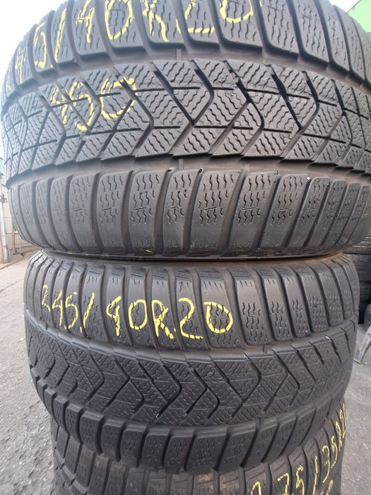 2 anvelope iarna 245/40r20  Pirelli rft runflat Montaj Gratuit