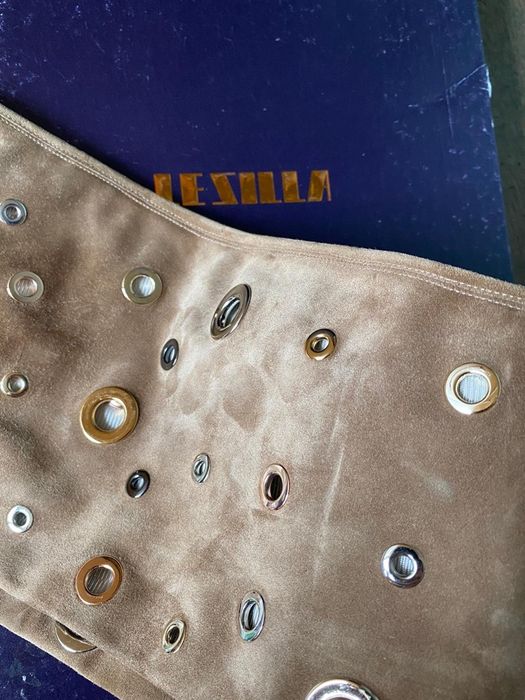 Cizme Lesilla de piele intoarsa