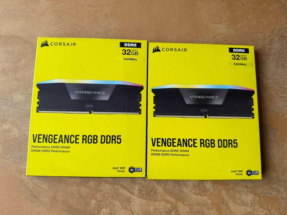 Memorie Corsair Vengeance RGB 32GB DDR5 6400MHz CL36 Dual Channel Kit