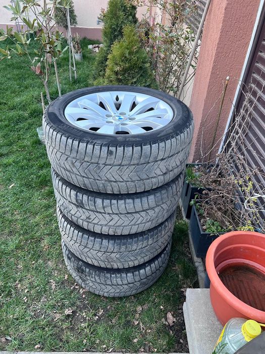 Jante originale BMW  5x120 r18 runflat Pirelli Sottozero 3 impecabile
