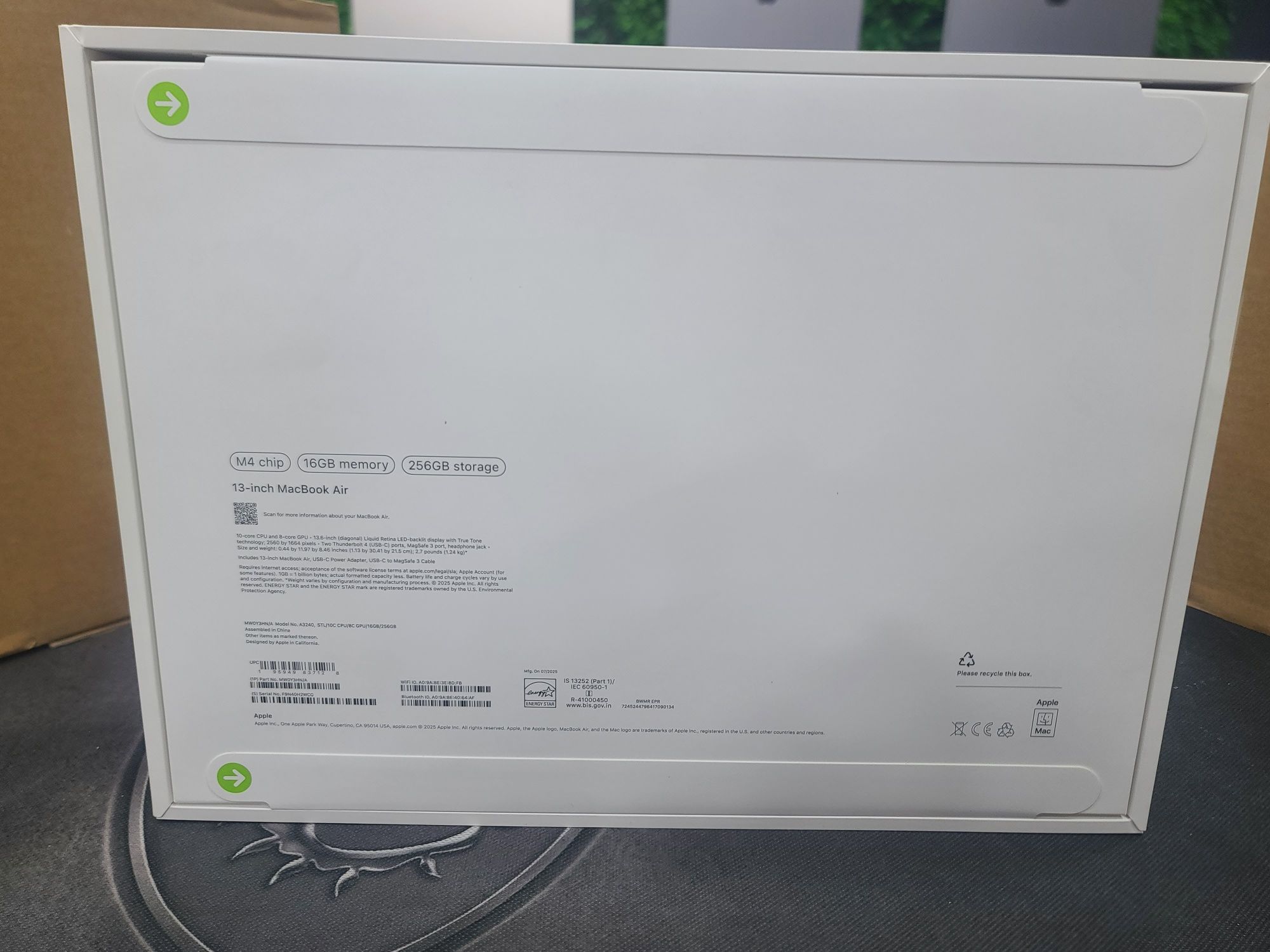 MacBook Air m4 chip