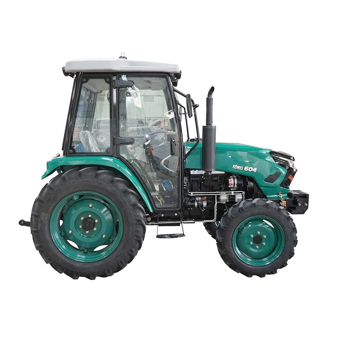 Tractor cu cabina 60HP cu roti 8.3-20/12.4-28 Konig 604