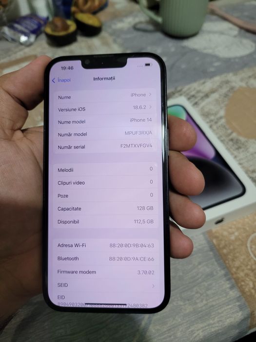 Iphone 14 Fullbox 128gb