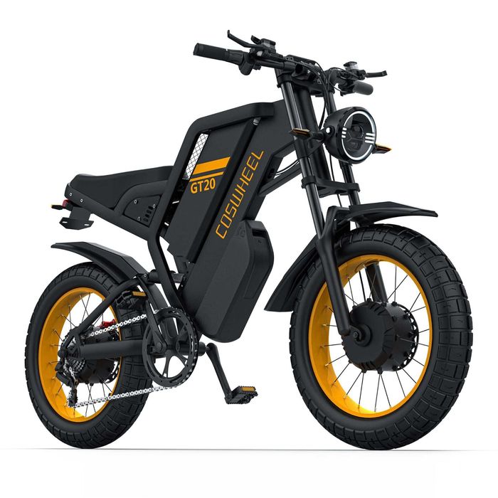 Coswheel GT20 PRO – Електрически Фетбайк с Два Мотора | 3000W | 40Ah
