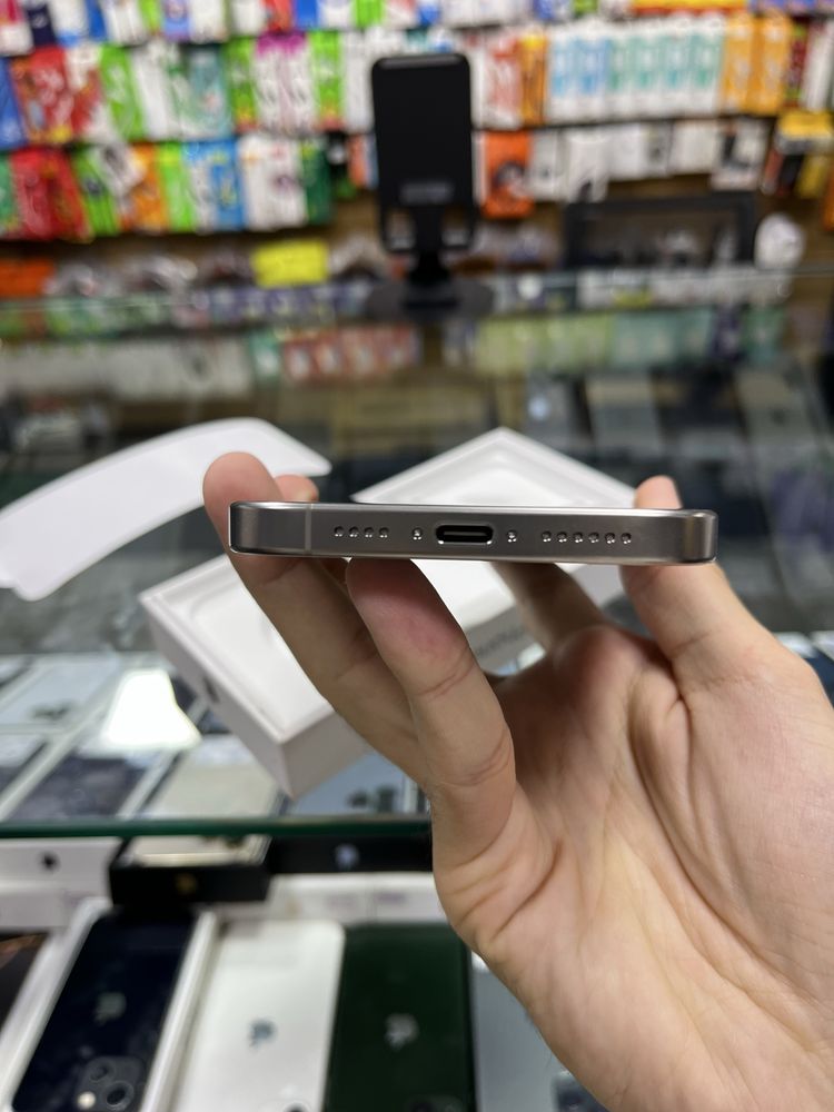 Iphone 16 Pro Max 256gb 100% 4sikl Titan sim - Naqd va Muddatli toʻlov