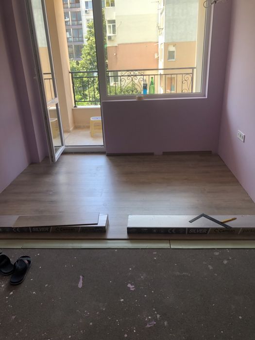 Шпакловка и боядисване