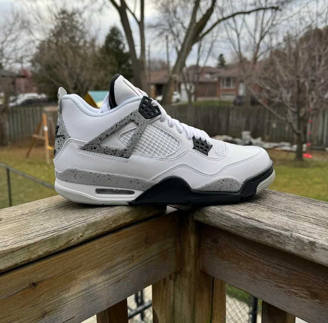 Обувки Air Jordan 4 White Cement
