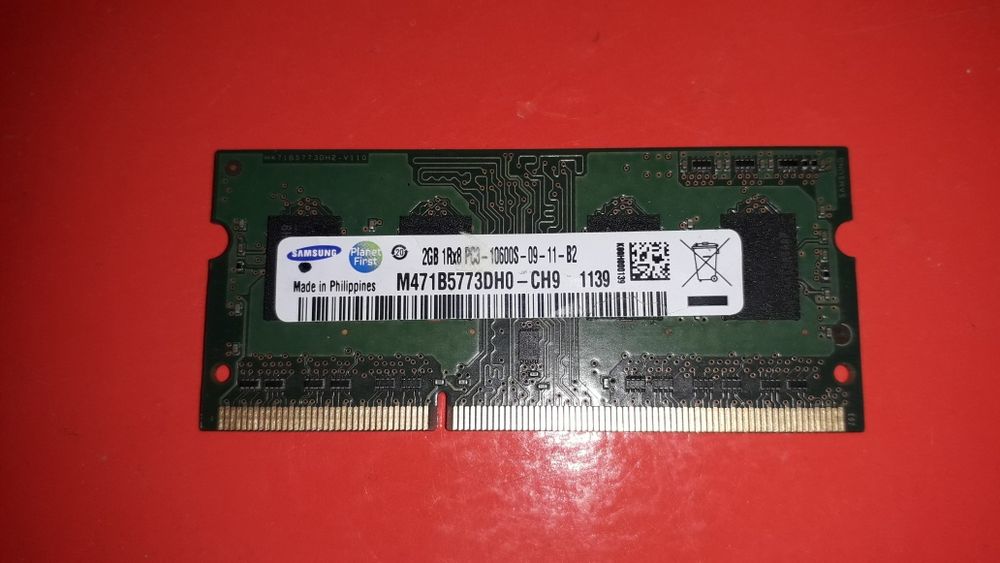 Memorie laptop - Samsung  2 GB   DDR3