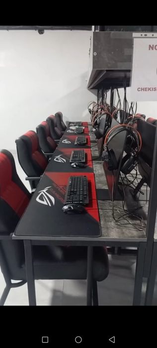 Game club uchun kompyuterlar sotiladi