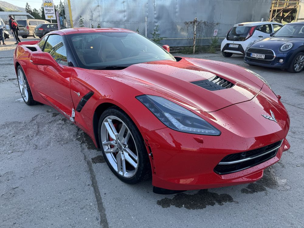 Chevrolet Corvette C7 480cp 2018 avariat usor