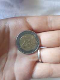 MONEDA de 2 euro 2001 RARA, cap de serie UNICAT, 
BEATRIX KONINIGIN