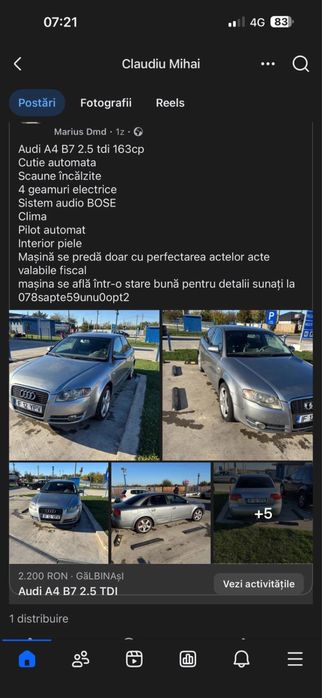 Masina funcioneza perfect